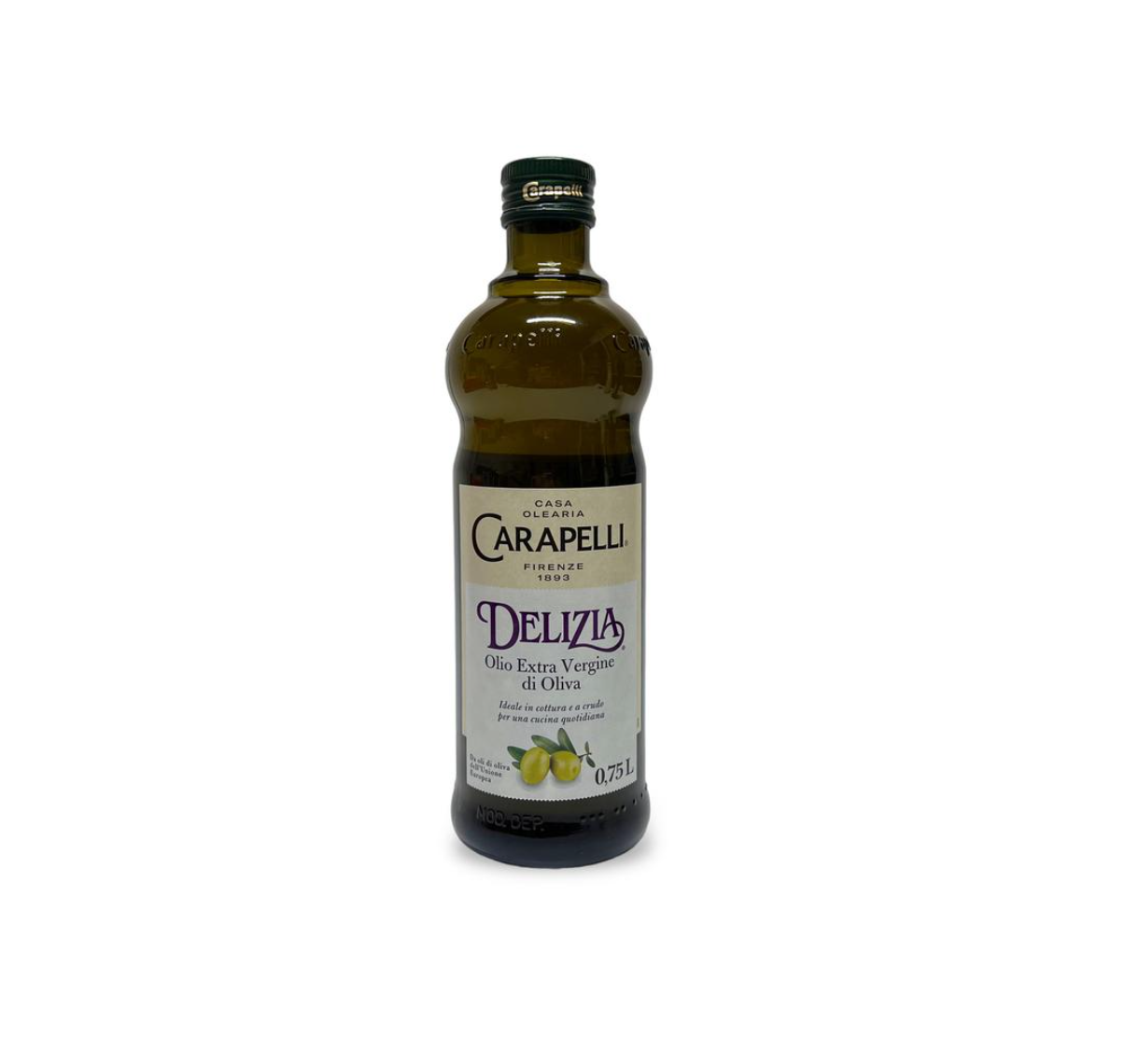 Оливкова олія Carapelli "Delizia olio extra vergine di oliva" 750 мл Італія