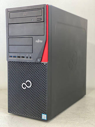 Б/в ПК+Монітор Fujitsu Esprimo P756 E90 MT| i3-6100| 8GB RAM| 128GB SSD+500GB HDD| HD 530+Б-клас Acer B246HL 24" 1920x1080, фото 1