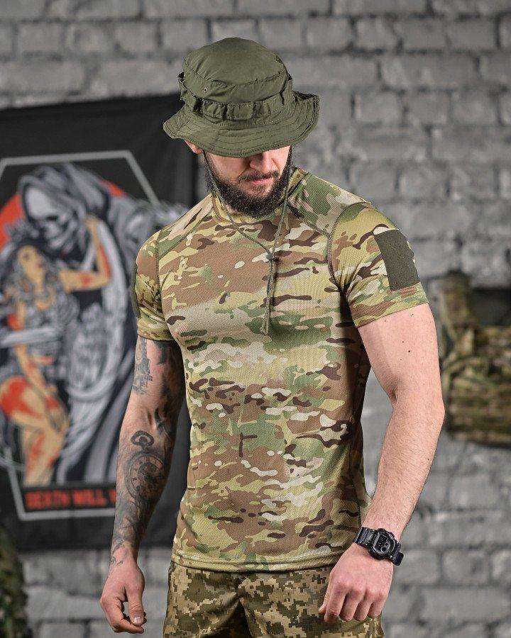 Тактична футболка hermit мультикам coolpass (хороша якість) ВТ1169, фото 1