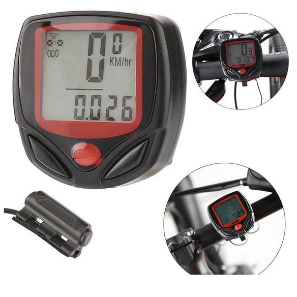 Велокомп'ютер SB-318/2016, підсвічування дисплея, 15 функцій FY-77