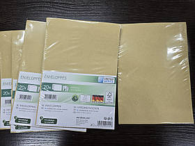 Конверти 20 шт 16,2*22,9см