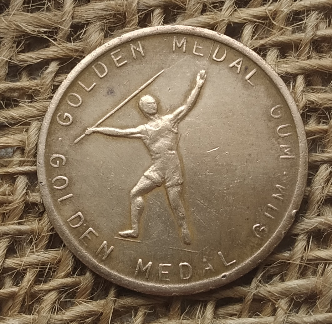Жетон гувальної гумки "GOLD MEDAL"