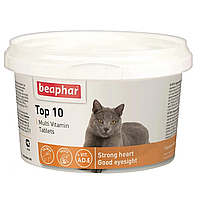 Beaphar Top 10 Cat (Беафар Топ 10) мультивітаміни для котів універсальні 180 таблеток