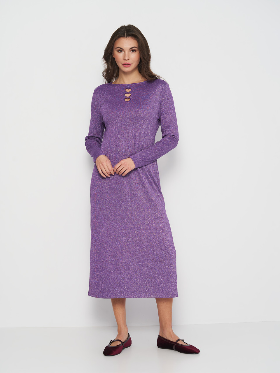 Сукня жіноча H&M 1002004 L Бузковий (2030000276615)