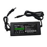 Блок живлення, мережевий адаптер 12В 6А, 5.5x2.1мм 5.5x2.5мм + кабель, фото 5