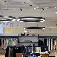 Світлодіодний світильник Hollow Round 1.2м 96W 8640Lm 5000К Led-Story PREMIUM підвісний фігурний