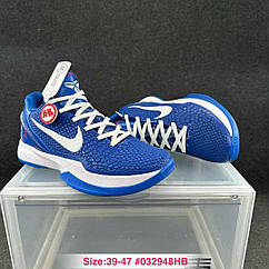 Баскетбольні кросівки Nike Kobe 6 Protro Dodjers Eur39-47 Кобі чоловічі