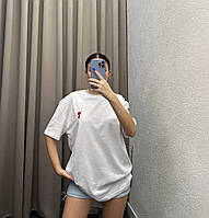 Футболка жіноча оверсайз чорна та біла 42-46