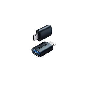 Адаптер Baseus Ingenuity Series Mini OTG Adaptor Type-C to USB-A 3.1 Blue ly