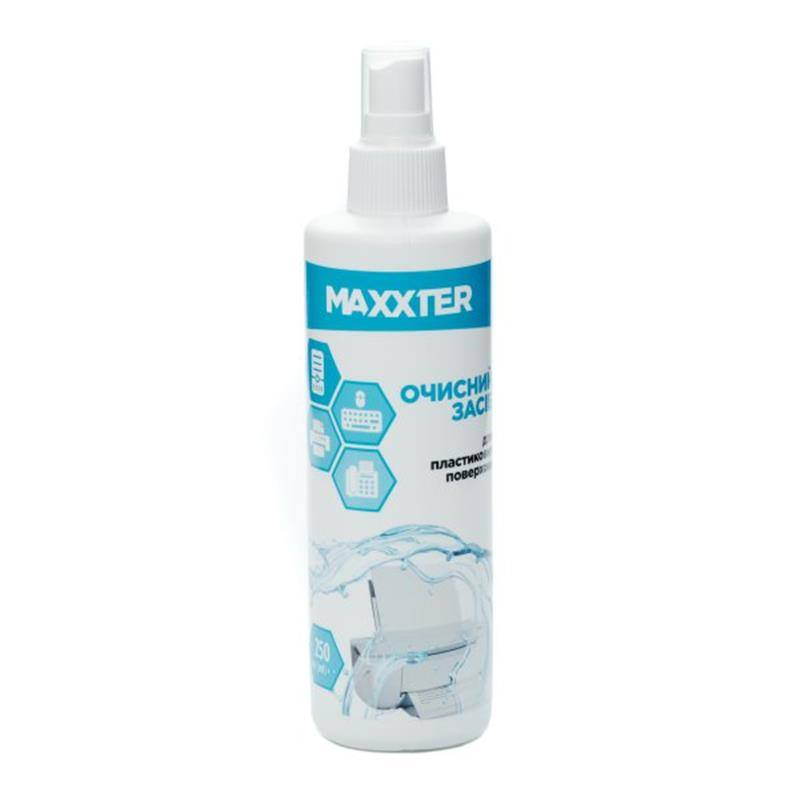 Очисний спрей Maxxter для пластику 250 мл — професійний догляд за технікою