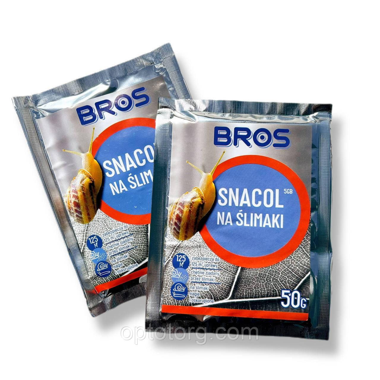 Засіб від слимаків BROS Брос Snacol 50 г, фото 1