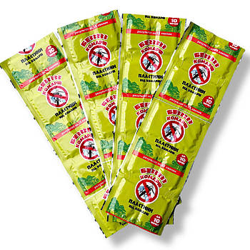 Пластини від комарів Беззззз комарів 10 таблеток