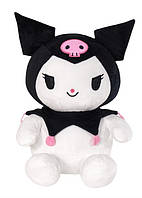 М'яка іграшка Куромі | Kuromi  з чорними вушками 27 см
