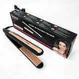 Плойка випрямляча Gemei GM-2955W, Плойка випрямляча, Випрямляч для завивки волосся XG-17, фото 3