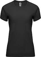 Жіноча футболка Roly Bahrein (Черный M)
