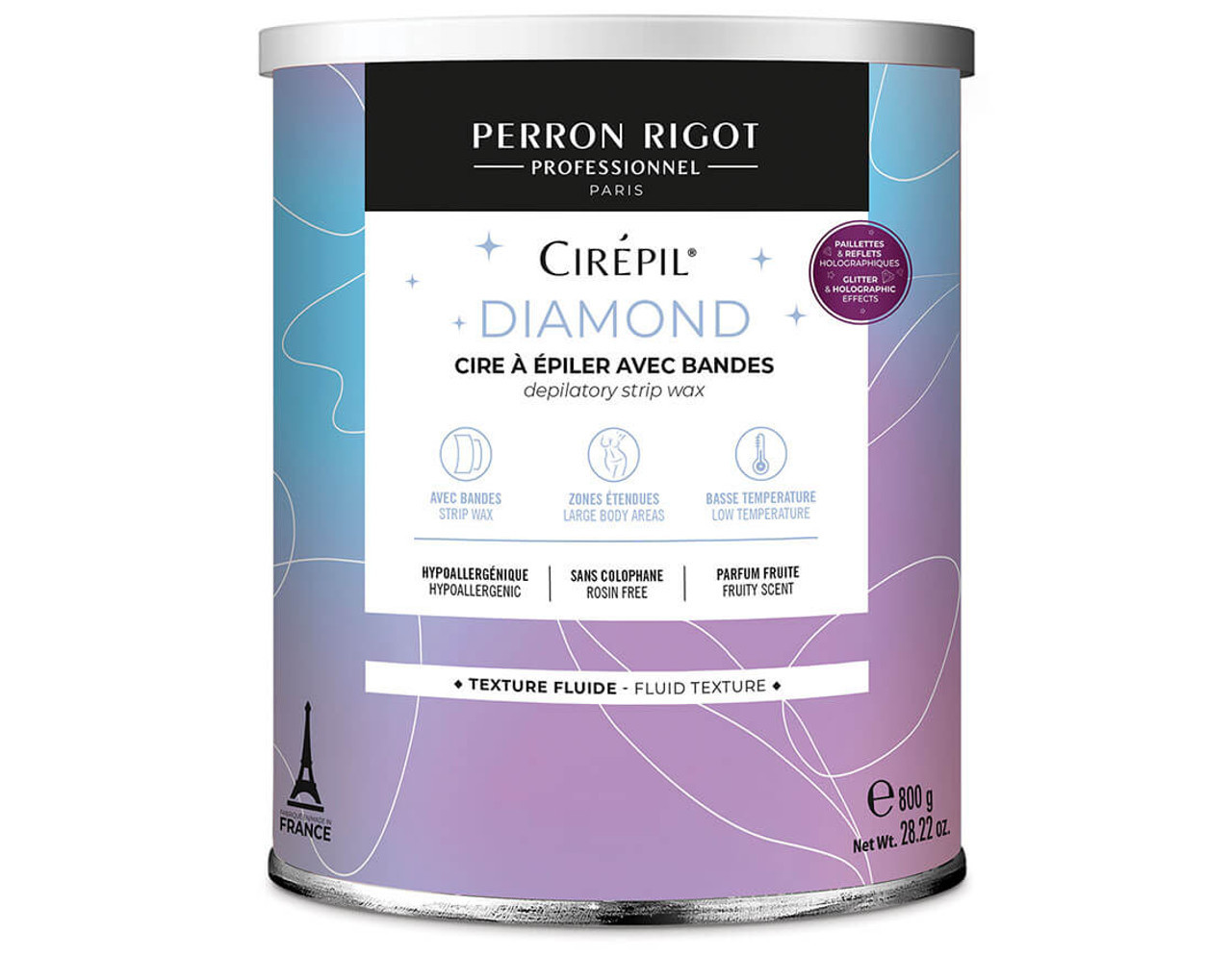 Гіпоалергенний віск для депіляції Cirepil Diamond (Брилліант) 800 мл., фото 1