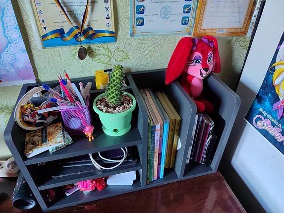 Надставка для столу NS-9 антрацит TM Loft design, фото 3