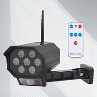 Вуличний ліхтар у формі камери Solar SENSOR LIGHT з датчиком руху та пультом керування на сонячній батареї