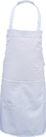 Фартух передній LINK KITCHEN WEAR FPB-2K білий W