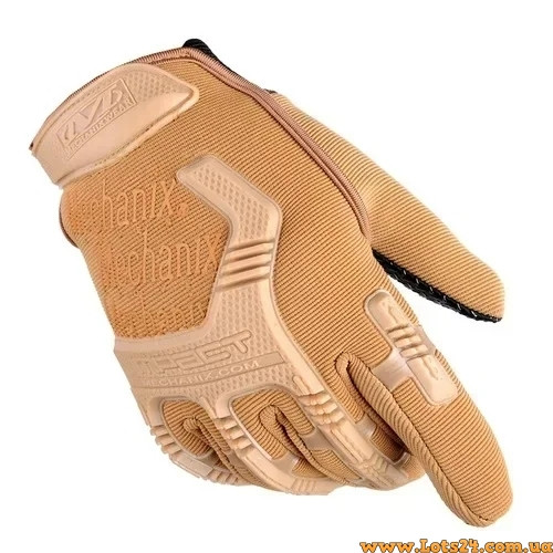Рукавички тактичні Mechanix M-PACT Gloves Coyote для військових мисливців рибалок туристів велосипедистів страйкболістів, фото 1