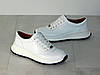 Кросівки шкіряні жіночі білі, фото 9
