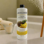 Крем-гель для душу Aromatop ананас - банан, 500 мл, фото 6