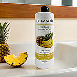 Крем-гель для душу Aromatop ананас - банан, 500 мл, фото 3