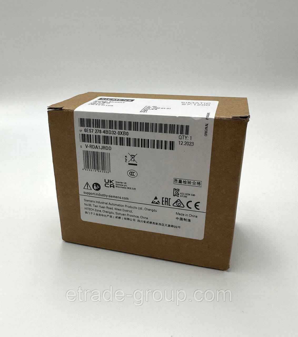 Модуль вводу/виводу Siemens SIMATIC S7-1200 6ES7278-4BD32-0XB0 (6ES72784BD320XB0)