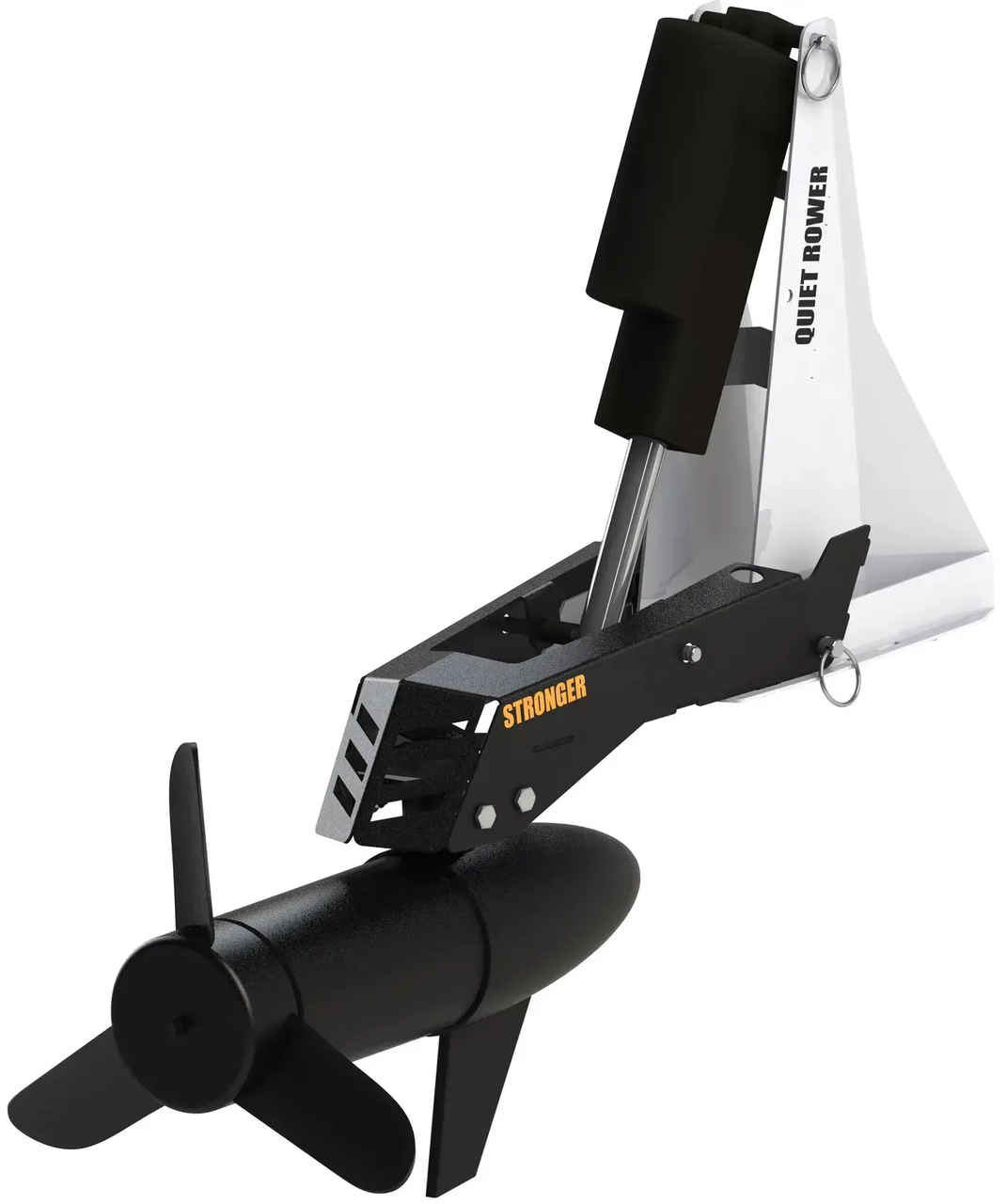 Тролінговий електромотор Stronger 60 lbs, інсталяція на підвісний бензиновий мотор