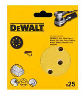 Шліфувальний лист DeWALT, d=125 мм, зерно 60, до ексцентрикових шліфувальних машин DW423/ES55, 25 штук. (DT3112XM)