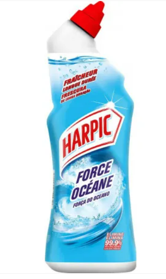 Засіб для чищення унітазів Harpic Force Oceanе 750 мл