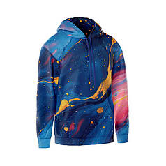 Худі чоловіче з принтом «Хвилі фарби. Waves of paint»