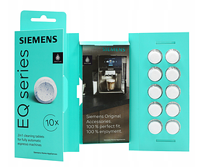 Таблетки для очищення кавоварки SIEMENS BOSCH TZ80001 2в1 (10 шт), фото 4