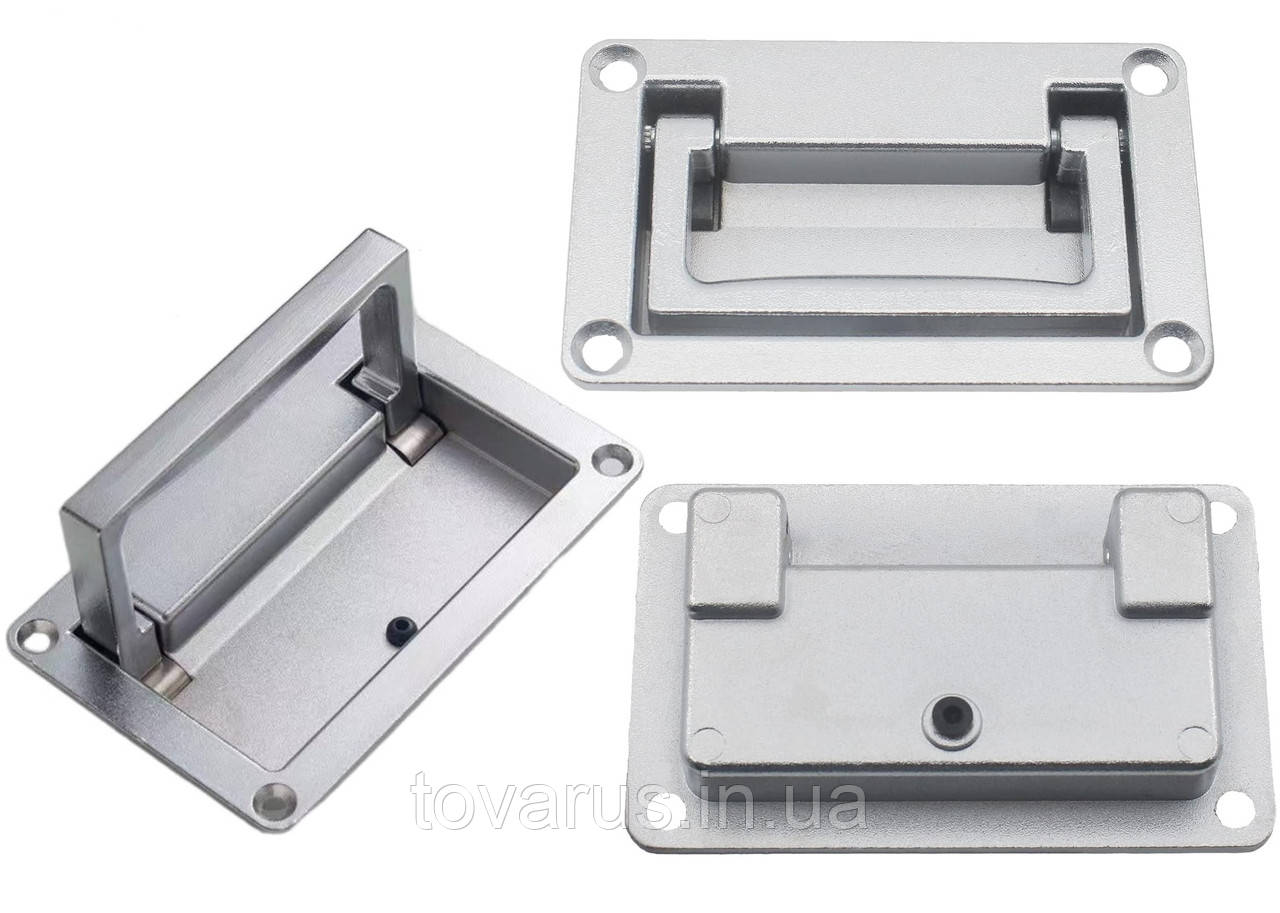 Відкидна металева ручка врівень з поверхнею, фото 1