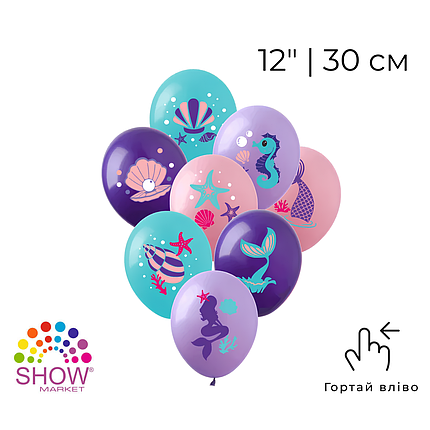Принт 113 SHOW-ШОУ 12" Русалонька, фото 1