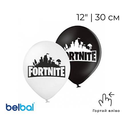 Принт 044 BELBAL-ББ 12" Fortnite / Фортнайт асорті, фото 1
