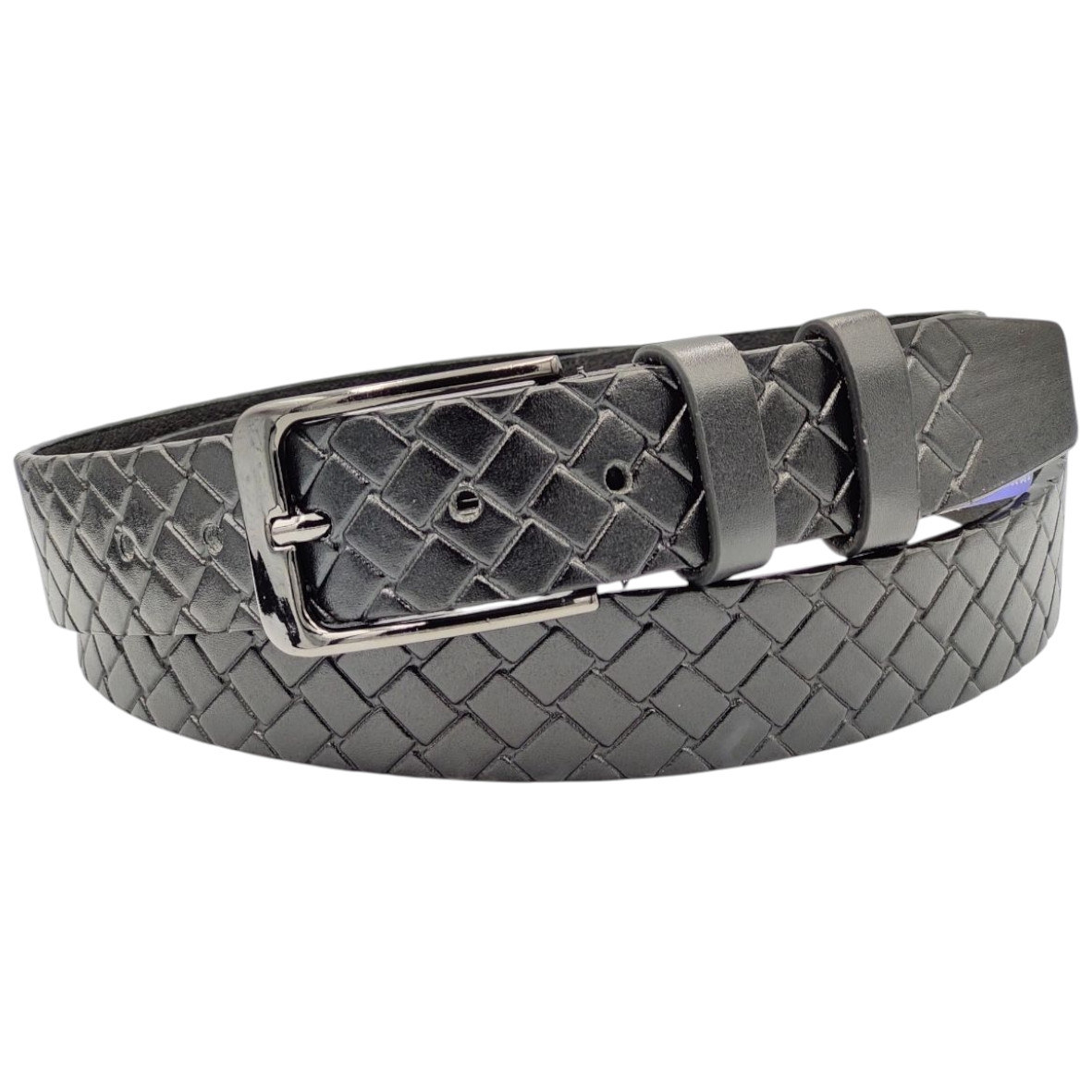 Ремінь чоловічий брючний зі шкірозамінника Арт.: RMZ0041-35