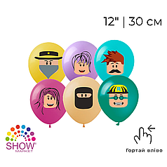 Принт 170 SHOW-ШОУ 12" Roblox | Роблокс