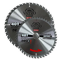 Пили дискові VATZO Тонкий пропил +