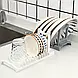 Органайзер-сушилка для посуды TVT-11 Folding Cutlery Drain Rack, фото 3