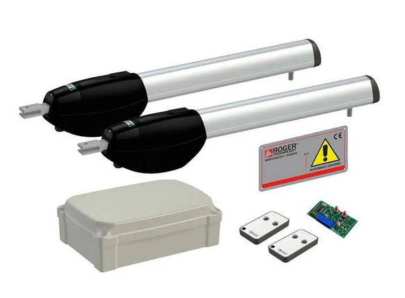 Автоматика для розпашних воріт Roger KIT R20/320, фото 1