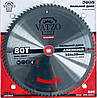 Пильний диск по дереву  D210 d30/25.4 z40  1,2/1,8 мм Vatzo напаяний  твердим сплавом ВК, фото 8