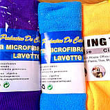 Набір рушників з мікрофібри 29*27 см 5 шт. | серветки для прибирання | набір кухонних рушників |, фото 3