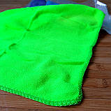 Набір рушників з мікрофібри 29*27 см 5 шт. | серветки для прибирання | набір кухонних рушників |, фото 5