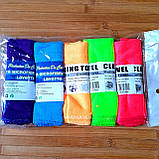 Рушник з мікрофібри 29*27 см 5 шт. | серветки для прибирання | набір кухонних рушників |, фото 6