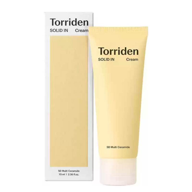 Зволожувальний крем для обличчя з церамідами TORRIDEN Solid In Ceramide Cream 70ml
