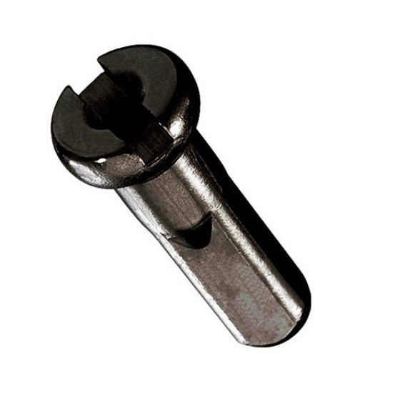 Спицний ніпель 14мм Pillar PB14 14G Латунний Чорний Art NIP-39-91