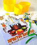 Набір для Великодня: силіконові форми, святкова серветка та декор для кошика, фото 5