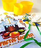 Набір для Великодня: силіконові форми, святкова серветка та декор для кошика, фото 6