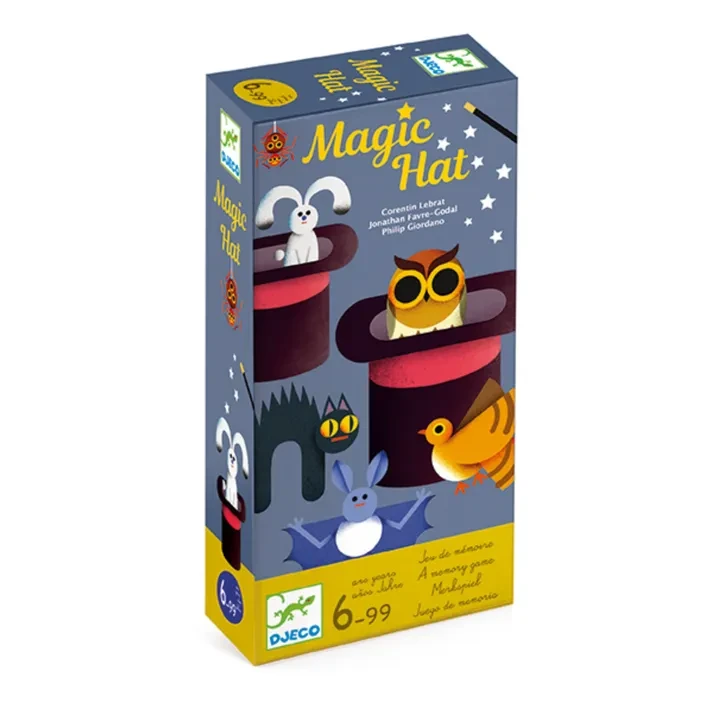 Настільна гра Djeco Magic hat, Магічна шляпа, DJ08536 (Волшебная шляпа)